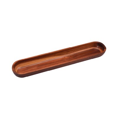 BOWL / COPETINERO ALARGADO SAKURA DE ACACIA PHUKET 47 X 9.5 X 4.4 CMS