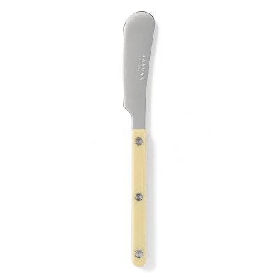 SAKURA 6-PIECE SPREADERS SET HERITAGE ALMOND CREAM STAINLESS STEEL