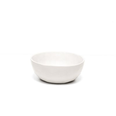 BOWL SAKURA ZEN MATT WHITE DE PORCELANA 15.5 CM