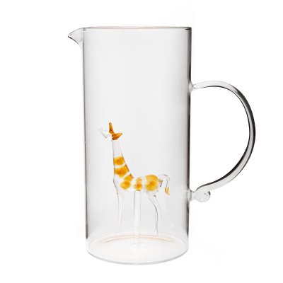JARRA DE VIDRIO SAKURA CRYSTAL SAFARI GIRAFFE 2,8 L