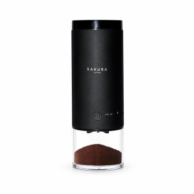 SAKURA COFFEE TITANIUM ELECTRIC - PROFESSIONAL ELECTRIC COFFEE GRINDER 21 CM