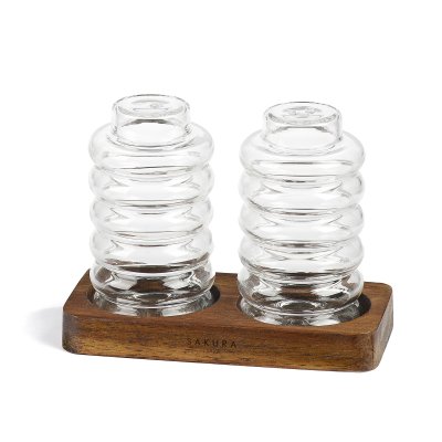 SET DE SALERO Y PIMENTERO SAKURA BRIO EDITION TAVOLA COLLECTION