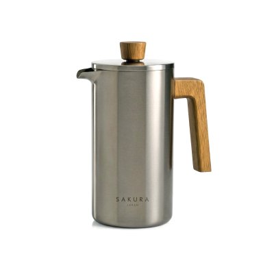 SAKURA FRENCH PRESS COFFEE MAKER OAKSTONE COLLECTION 1 L