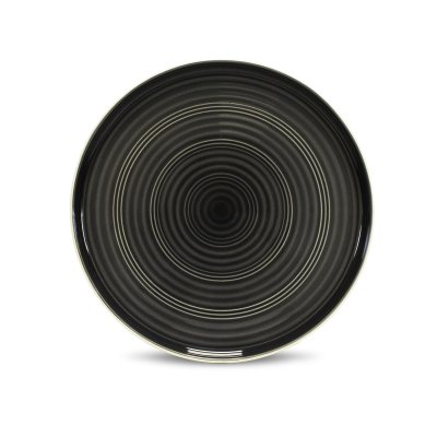 PLATO PLAYO SAKURA SWEDEN STONE GREY DE PORCELANA  26 CMS