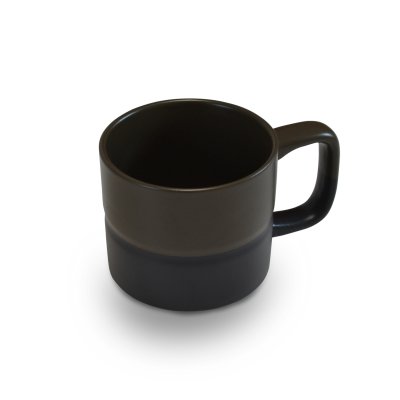 JARRO MUG SAKURA DENMARK BLACK MOCHA DE PORCELANA 350 ML