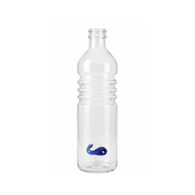 BOTELLA DE VIDRIO SAKURA CRYSTAL SAFARI BLUE WHALE 1 L