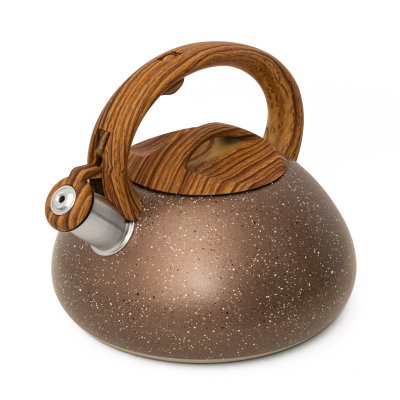 PAVA SILBADORA SAKURA MANHATTAN MARRON DE ACERO INOXIDABLE 3 LITROS