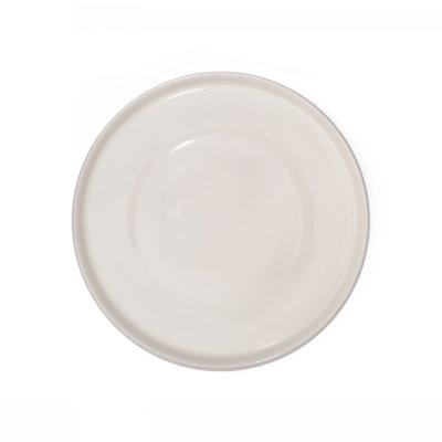 PLATO POSTRE SAKURA PLAIN WHITE DE PORCELANA 20 CM