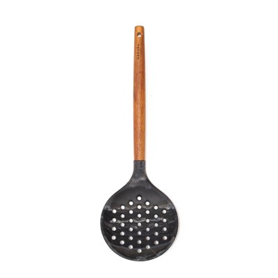 ESPUMADERA SAKURA PHUKET 31.5 CMS -  ACACIA + SILICONA MARMOLADA BLACK