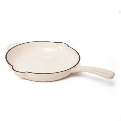 SAKURA CAST-IRON FRYING PAN BEIGE 26 CM