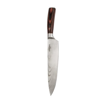 SAKURA KNIFE CHEF PRO STAINLESS STEEL BROWN EBANO 33 CM