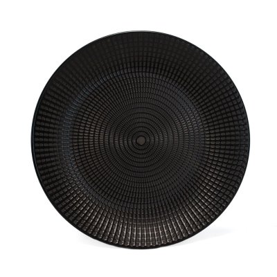 SAKURA DINNER PLATE NORWAY ARCTIC BLACK 27 CM