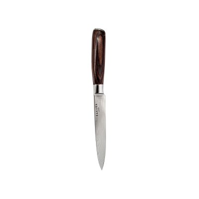 SAKURA KNIFE SLICE PRO STAINLESS STEEL BROWN EBANO 24 CM