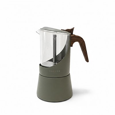 CAFETERA MOKA SAKURA NORDIK TERRA 6 POCILLOS