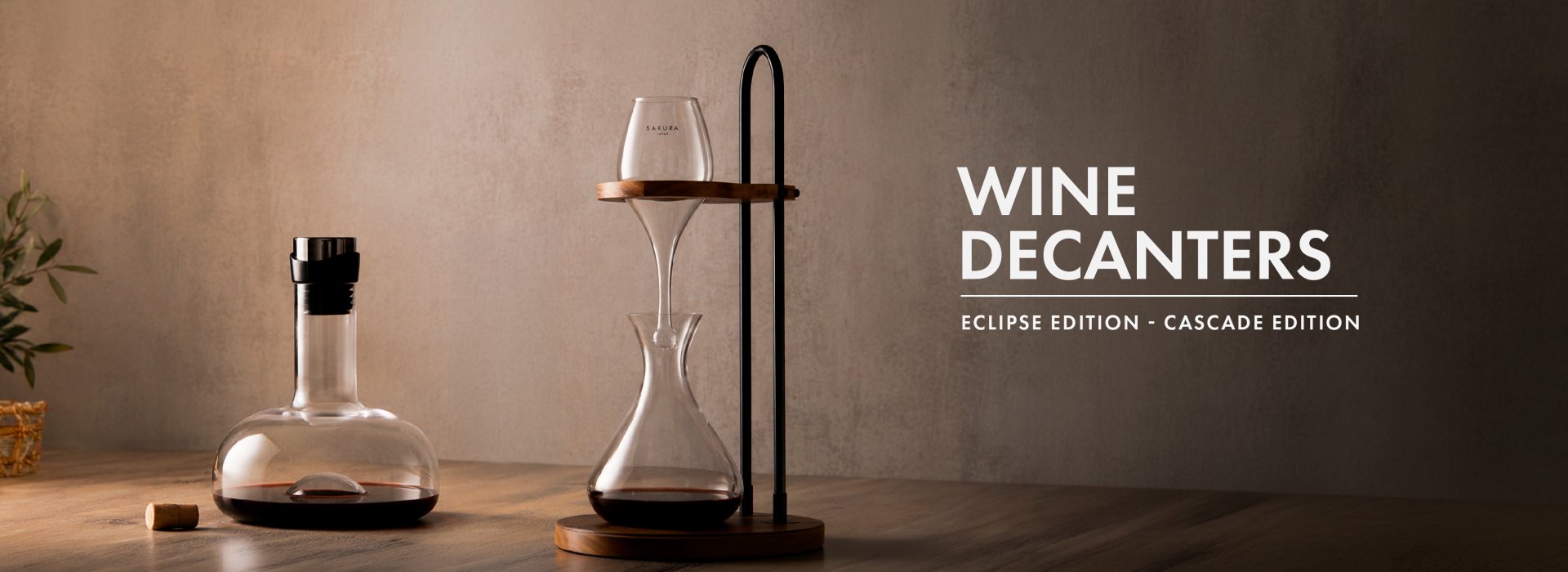 Wine Decanters & Aerators